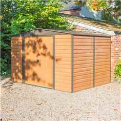 10 X 6 Woodvale Metal Shed Includes Floor (3130mm X 1810mm)