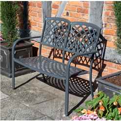 Grey Aluminium Bench