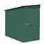4 X 8 Lean To Heritage Green Metal Shed (1.13m X 2.34m)