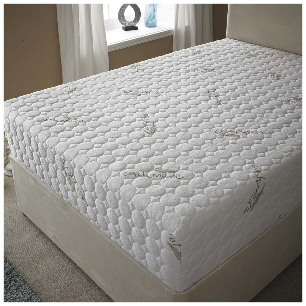 Rebound Cashmere Memory 500 Mattress Super King Size 180cm / 6ft