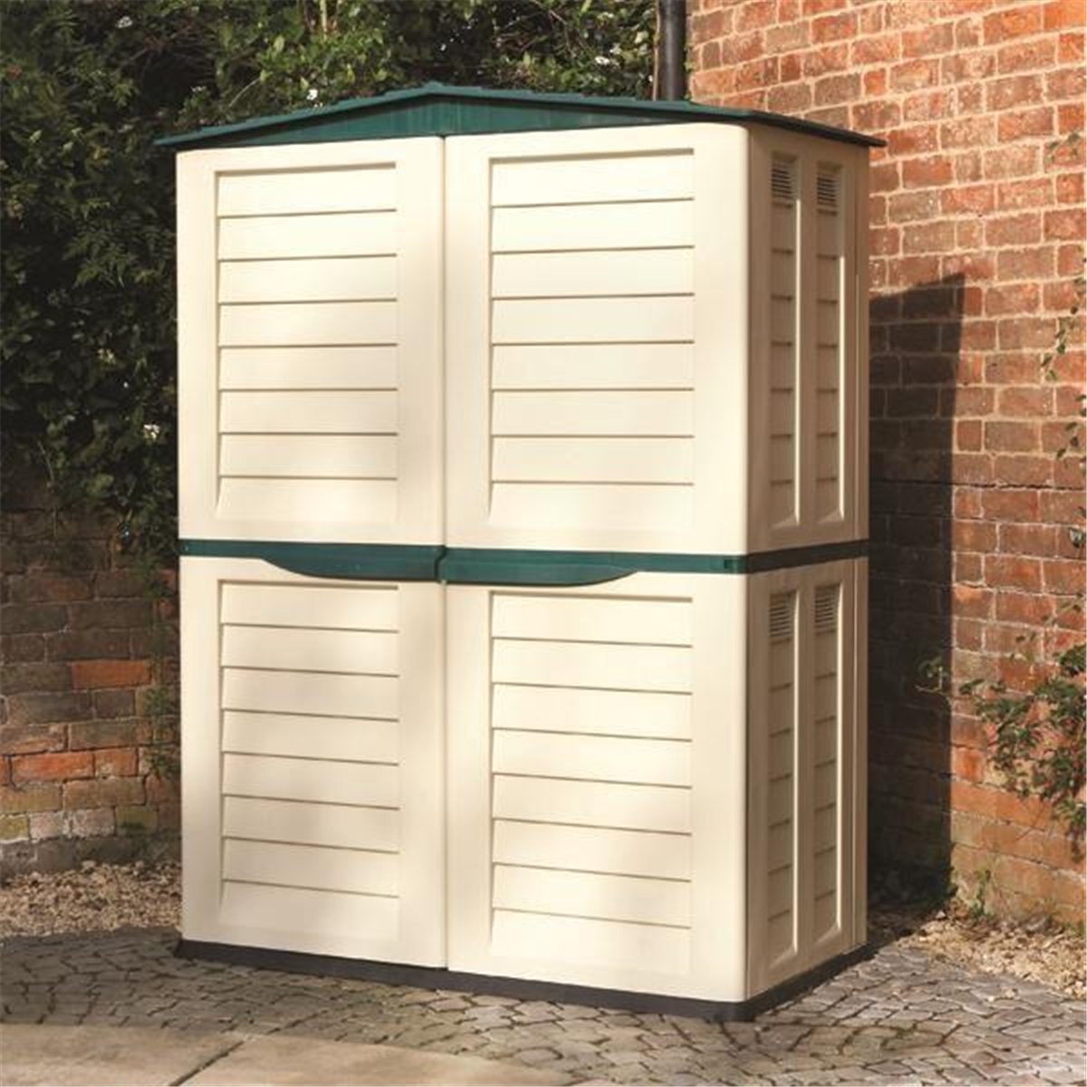 5 x 3 Deluxe Plastic Tall Shed (1.51m x 0.83m) HomeBerry