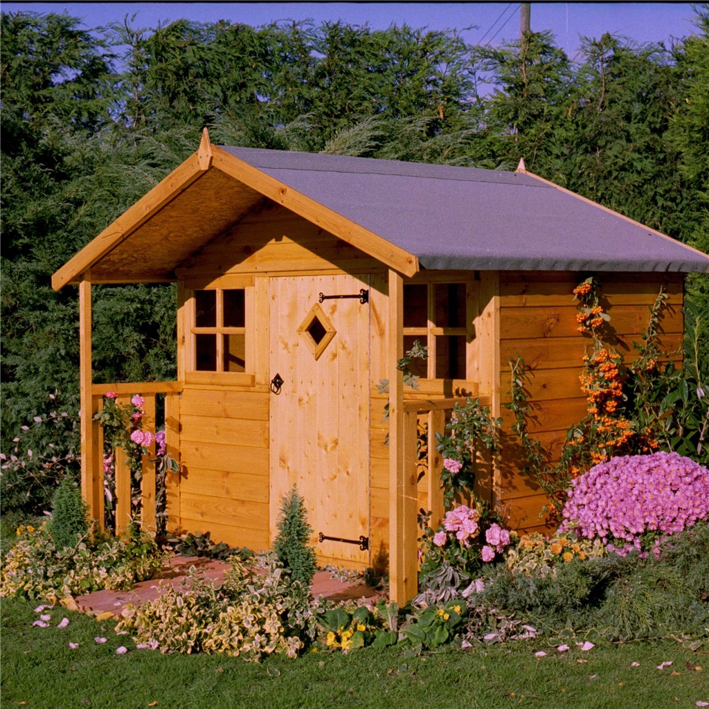 6 x 5 wooden playhouse