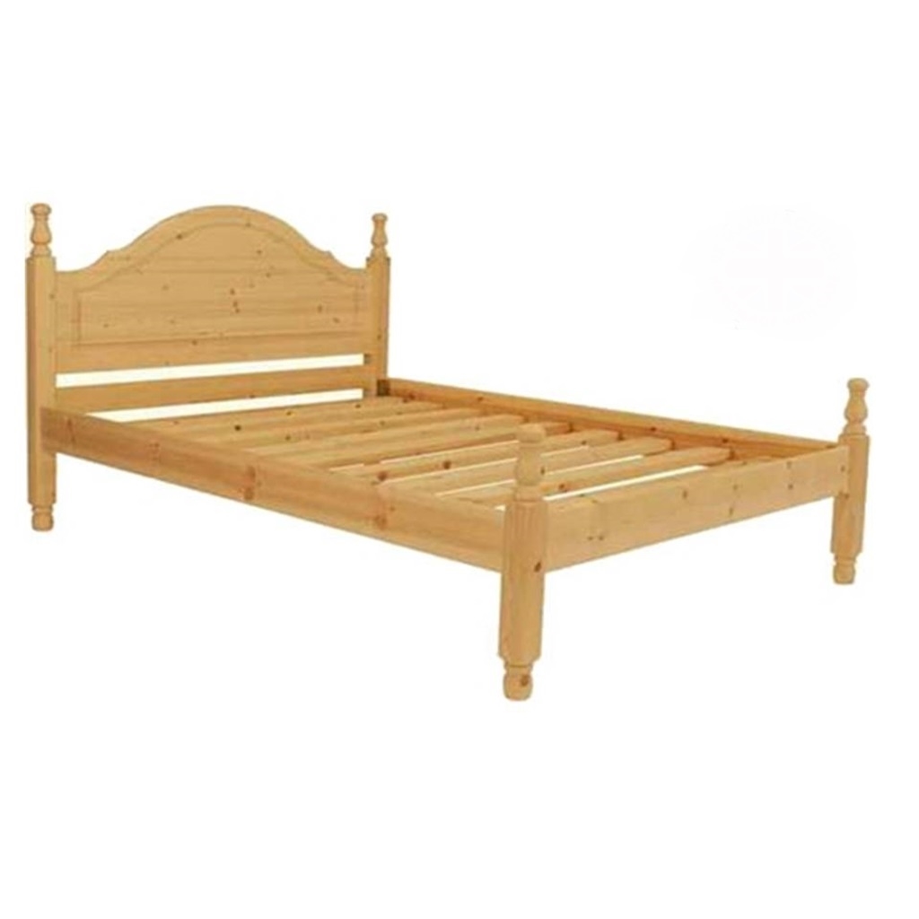 Winchester Pine Low End Bed Frame, King Bed Frame Free Delivery
