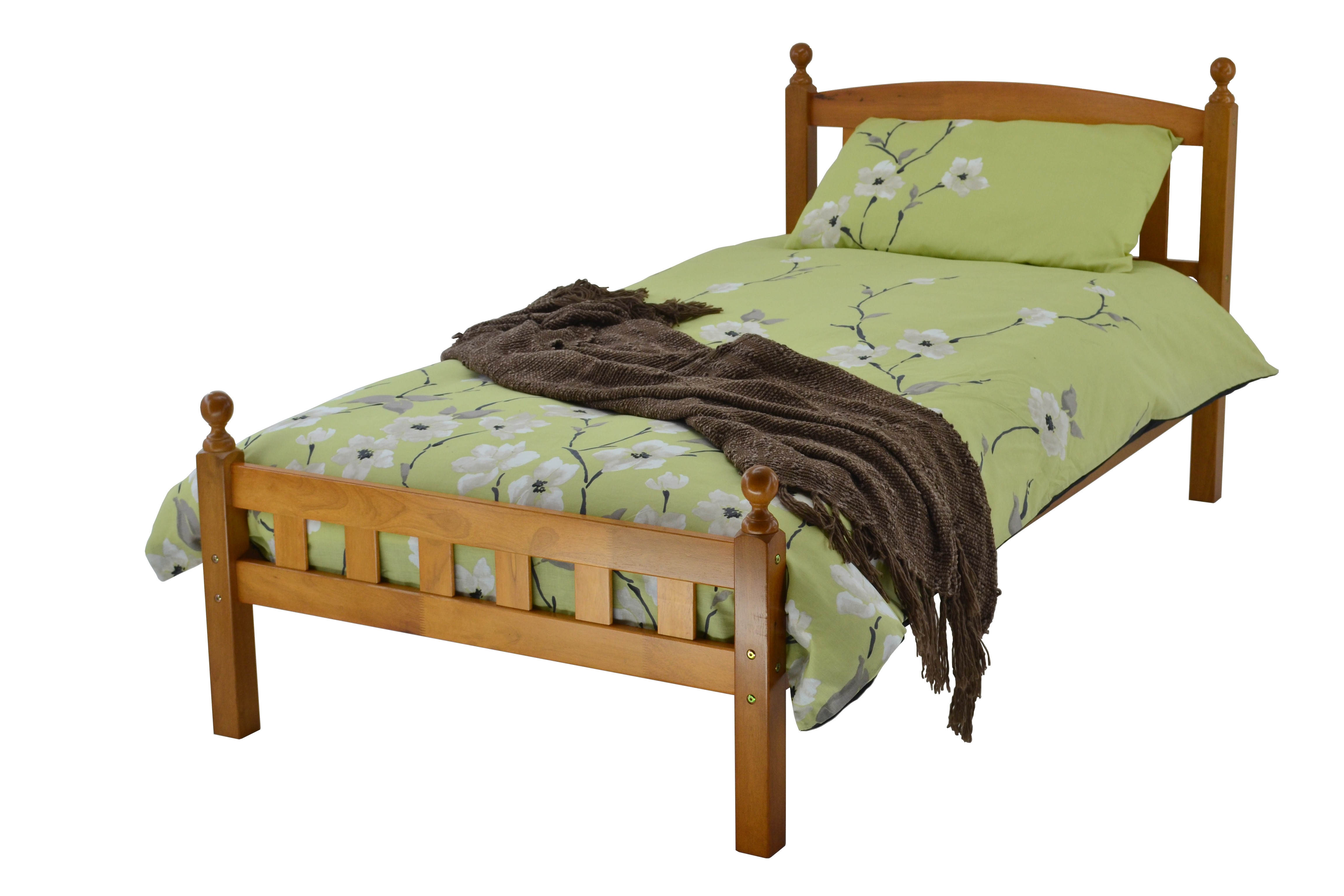 Florence Antique Pine Bed Frame Single 3ft HomeBerry