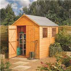8 X 6 Deluxe Tongue And Groove Shed (12mm Tongue And Groove Floor)