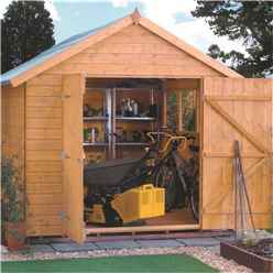 ** Disco Feb 21 ** 12 X 8 Deluxe Tongue And Groove Shed (12mm Tongue And Groove Floor)