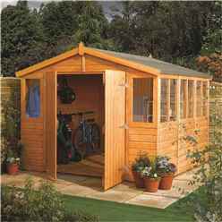 12 X 9 Deluxe Tongue And Groove Workshop (12mm Tongue And Groove Floor)