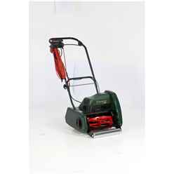 Allett Kensington 12e Electric 340w Self Propelled Cylinder 30cm Lawnmower - Free Next Day Delivery*