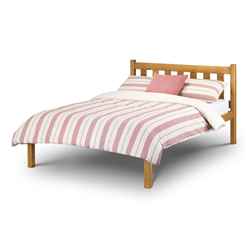 Pine Low Foot End Shaker Style Bed Frame - Double 4ft 6