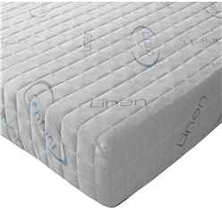 Rebound Linen Latex 500 Mattress - Small Double 120cm / 4ft - Free 48hr Delivery*