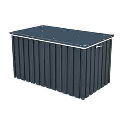 6 X 2 Deluxe Grey Metal Storage Box (1.68m X 0.68m)
