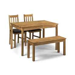 Coxmoor Rectangular Table Set (table + 2 Chairs + Bench)