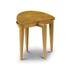 Honey Pine Wooden Table And Flap (90cm Diameter)
