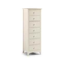 Stone White Cameo 7 Drawer Narrow Chest