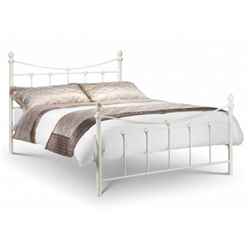 Ivory Rebecca Single High End Metal Bed Frame