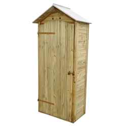 Tall Pressure Treated Garden Store - Installed