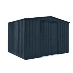 10 X 7 Apex Anthracite Grey Metal Shed (3.07m X 2.16m)
