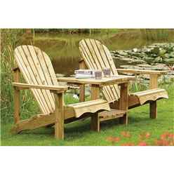 Softwood Adirondack Companion Seat
