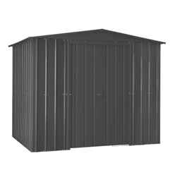 8 X 3 Apex Anthracite Grey Metal Shed (2.34m X 0.82m)