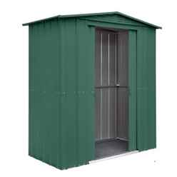 6 X 3 Apex Heritage Green Solid Metal Shed (1.71m X 0.82m)