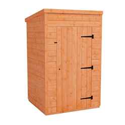 4 X 4 Windowless Tongue And Groove Pent Shed (12mm Tongue And Groove Floor And Roof)