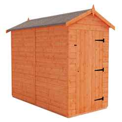 8 X 4 Windowless Tongue And Groove Shed (12mm Tongue And Groove Floor And Apex Roof)