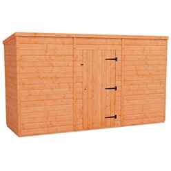 12 X 4 Windowless Tongue And Groove Pent Shed (12mm Tongue And Groove Floor And Roof)