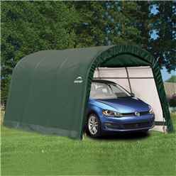 10 X 15 Round Top Auto Shelter