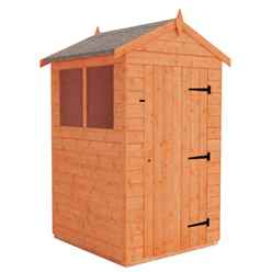 4ft X 4ft Tongue And Groove Shed (12mm Tongue And Groove Floor And Apex Roof)
