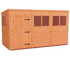 12ft X 6ft Tongue And Groove Pent Shed (12mm Tongue And Groove Floor And Roof)