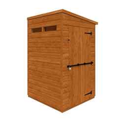 4ft X 4ft Tongue And Groove Security Shed (12mm Tongue And Groove Floor And Pent Roof)