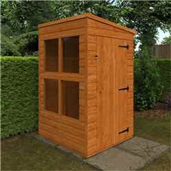 4ft X 4ft Tongue And Groove Sunroom (12mm Tongue And Groove Floor And Pent Roof)