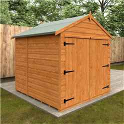 6ft X 6ft Tongue And Groove Apex Bike Shed (12mm Tongue And Groove Floor And Apex Roof)