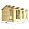 15 X 12 Log Cabin (2076) - Double Glazing (34mm Wall Thickness)