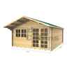 4m X 5m (13 X 16) Log Cabin (2061) - Double Glazing (34mm Wall Thickness)