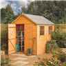 8 x 6 Deluxe Tongue and Groove Shed (12mm Tongue and Groove Floor)