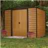 8 X 6 Deluxe Woodvale Metal Shed (2.53m X 1.81m)