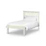 Stone White Finish Shaker Style Low Foot End Bed - Single 3ft