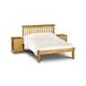 Pine Finish Shaker Style Low Foot End Bed - Double 4ft 6