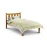 Pine Low Foot End Shaker Style Bed Frame - Single 3ft