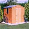 6 x 6 (1.79m x 1.79m) - Tongue & Groove - Apex Garden Shed / Workshop - 1 Opening Window - Single Door - 12mm Tongue and Groove Floor