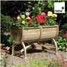 Deluxe Marberry Barrel Planter