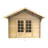 3m X 3m (10 X 10) Log Cabin (2035) - Double Glazing (34mm Wall Thickness)