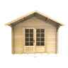 3m x 3m (10 x 10) Log Cabin (2035) - Double Glazing (44mm Wall Thickness)