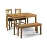 Coxmoor Rectangular Table Set (table + 2 Chairs + Bench)