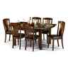 Mahogany Finish Canterbury Set Price (table + 4 Chairs)