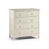 Stone White Cameo 3 + 2 Drawer Chest