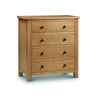 Marlborough American White Oak Chest- 4 Drawers