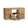 Marlborough American White Oak Twin Pedestal Dressing Table