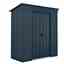 6 X 3 Premier Easyfix - Pent - Metal Shed - Anthracite Grey (1.80m X 0.93m)